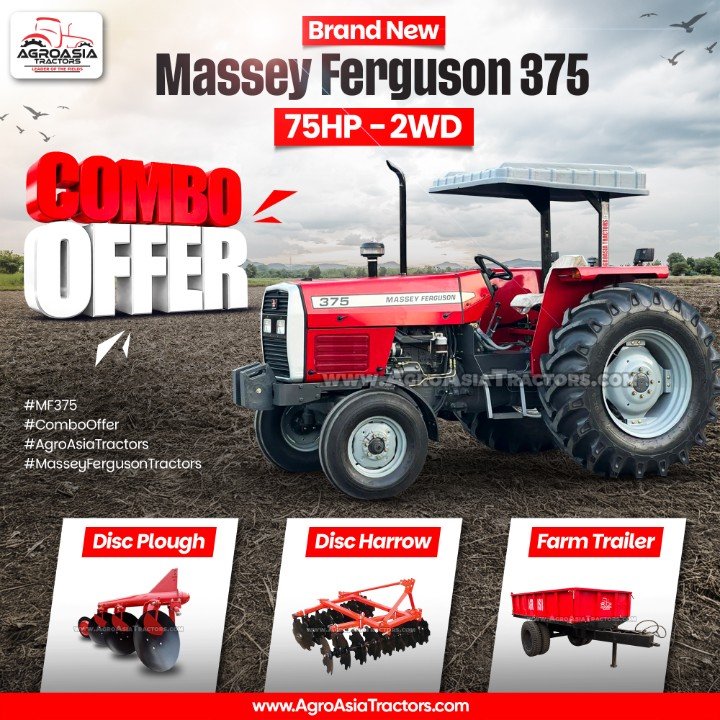 MF 375 2WD Combo Pack