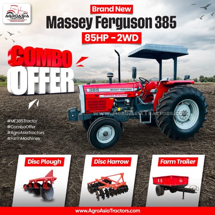 MF 385 2WD Combo Pack